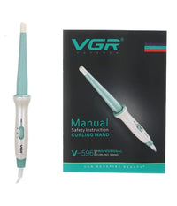 Piastra Arricciacapelli Onda Rivestimento Ceramica Funzione Antiscottatura V-596         