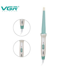 Piastra Arricciacapelli Onda Rivestimento Ceramica Funzione Antiscottatura V-596         