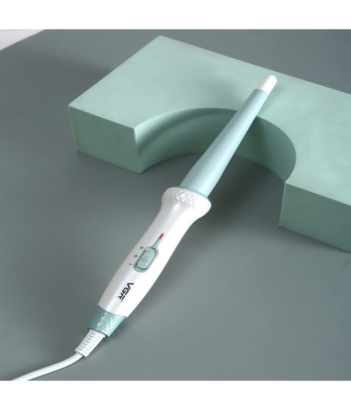 Piastra Arricciacapelli Onda Rivestimento Ceramica Funzione Antiscottatura V-596         