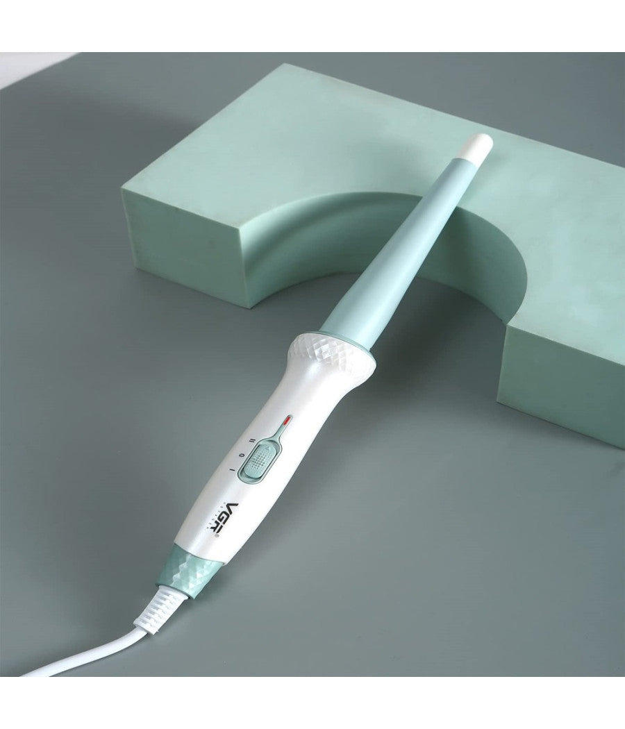 Piastra Arricciacapelli Onda Rivestimento Ceramica Funzione Antiscottatura V-596         