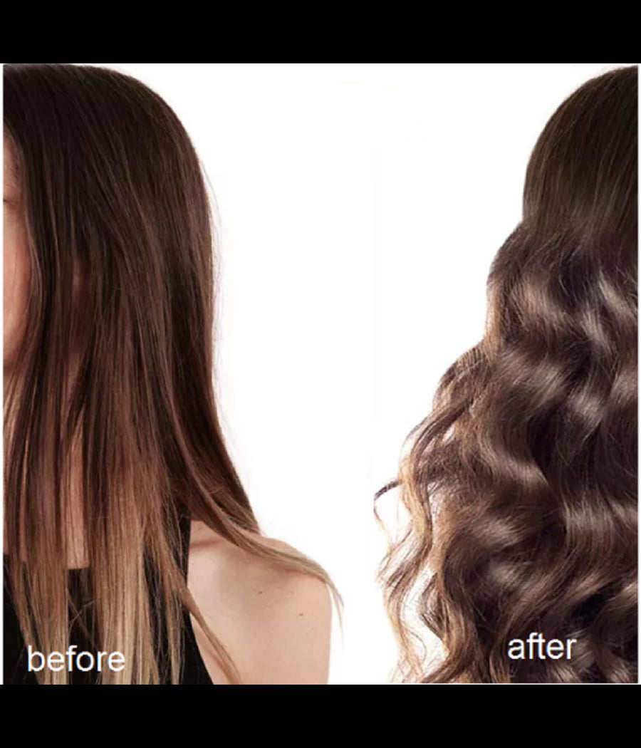 Piastra Arricciacapelli Ondulati Mossi 5 Tubi Professionale Diametro 30mm Q-m28         