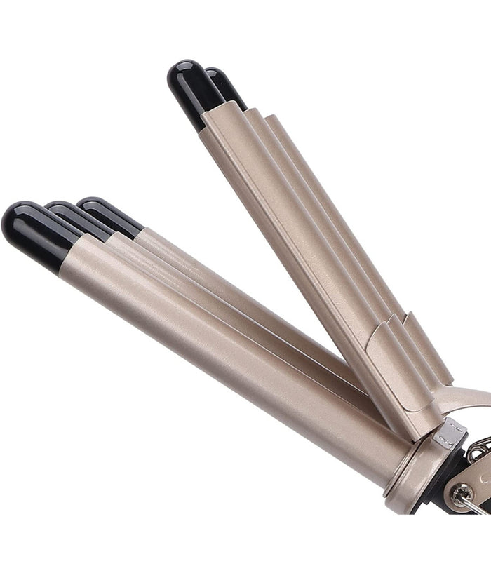 Piastra Arricciacapelli Ondulati Mossi 5 Tubi Professionale Diametro 30mm Q-m28         