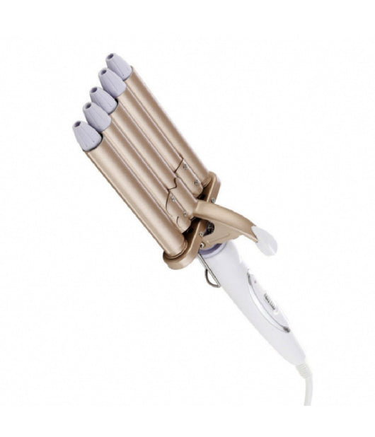 Piastra Arricciacapelli Ondulati Mossi 5 Tubi Professionale Diametro 30mm Q-m28         