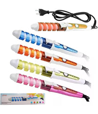 Piastra Arricciacapelli Professionale Ferro A Spirale Riscaldamento Ceramica Ptc         