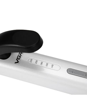 Piastra Arricciacapelli Professionale Rivestito In Ceramica Display Lcd Vgr V525         