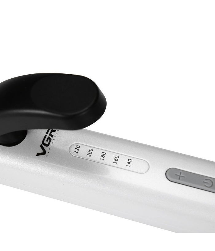 Piastra Arricciacapelli Professionale Rivestito In Ceramica Display Lcd Vgr V525         