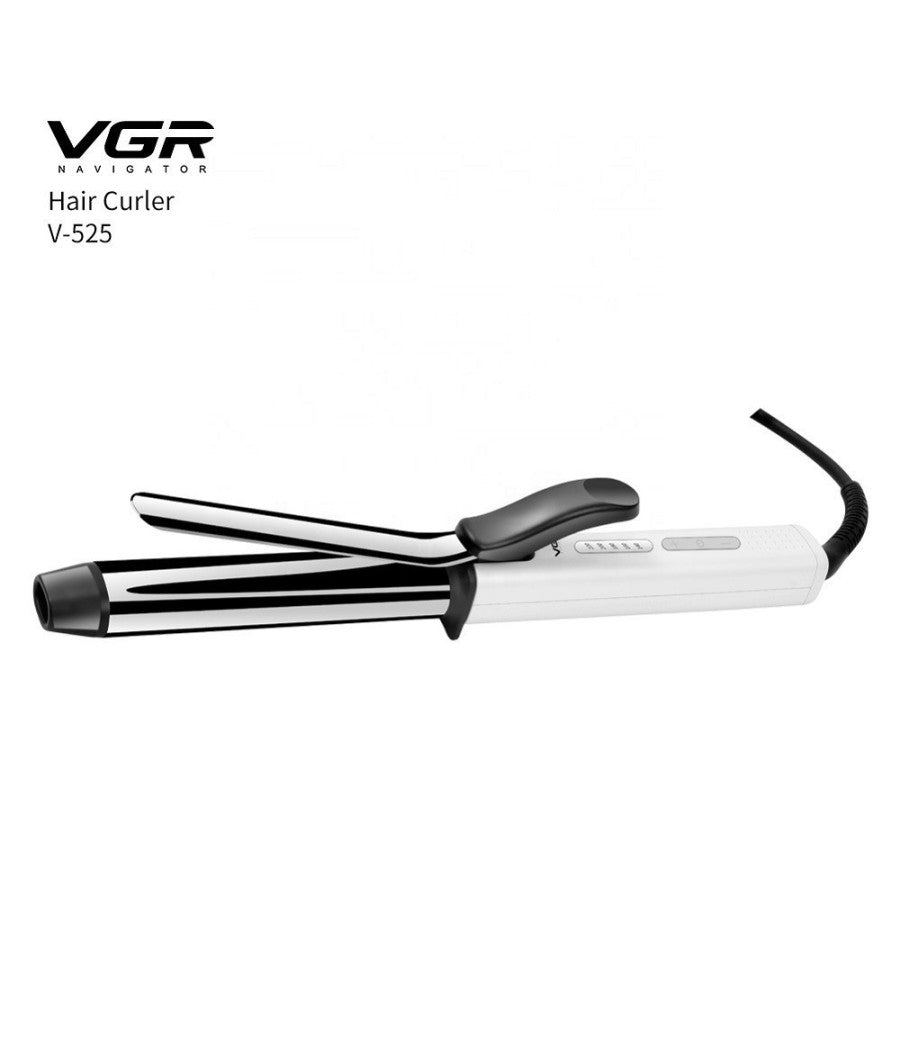 Piastra Arricciacapelli Professionale Rivestito In Ceramica Display Lcd Vgr V525         