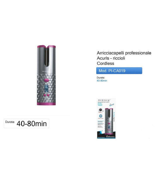 Piastra Arricciacapelli Rotante Automatico Professionale Per Ricci Onde Pi-ca019         