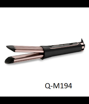 Piastra Capelli Arricciacapelli In Ceramica 2in1 Q-m194 Tecnologia Ad Aria Fredda         