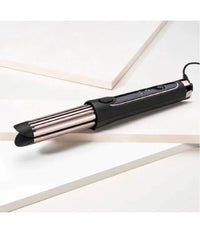 Piastra Capelli Arricciacapelli In Ceramica 2in1 Q-m194 Tecnologia Ad Aria Fredda         