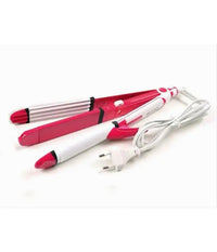 Piastra Capelli Ferro Arricciacapelli Professionale Multistyler 3 In 1 Gm-1958         