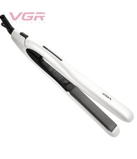 Piastra Capelli Lisci 50w Professionale Rivestita In Ceramica Display Lcd V-552         