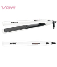 Piastra Capelli Lisci 50w Professionale Rivestita In Ceramica Display Lcd V-552         