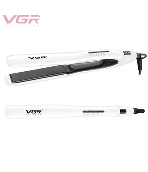 Piastra Capelli Lisci 50w Professionale Rivestita In Ceramica Display Lcd V-552         