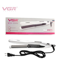 Piastra Capelli Lisci 50w Professionale Rivestita In Ceramica Display Lcd V-552         