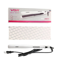 Piastra Capelli Lisci 50w Professionale Rivestita In Ceramica Display Lcd V-552         