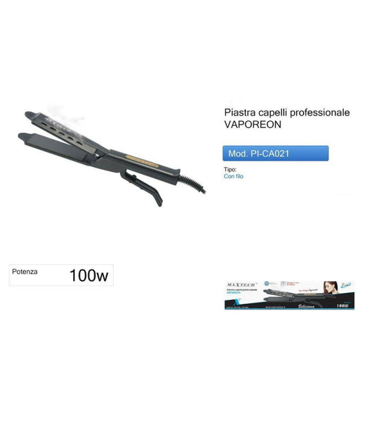 Piastra Capelli Lisci Professionale Piatta Regolazione Temperatura 100w Pi-ca021         