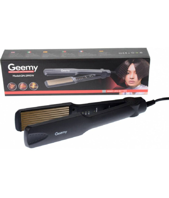 Piastra Capelli Professionale In Ceramica Tormalina Ferro Effetto Onde Gm-2995w         