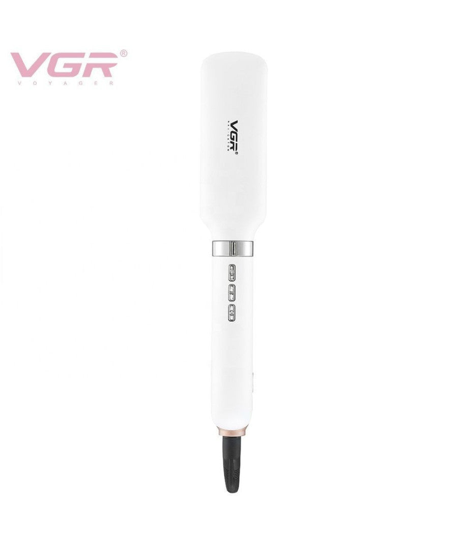 Piastra Capelli Professionale Larga 42mm Rivestita In Ceramica Display Lcd V-520         