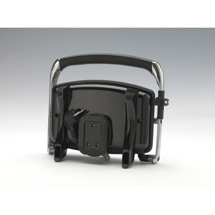 Piastra elettrica antiaderente - Per toast e sandwich - 1000W - Argento