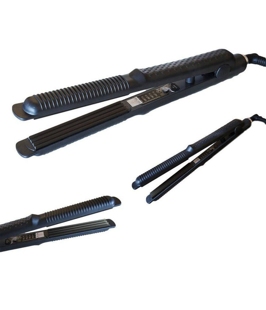 Piastra Elettrica Effetto Frise' Spazzola Per Capelli 45 W 220° Hlw-820         