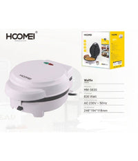 Piastra Elettrica Macchina Per Cialda Waffle 830 Watt Antiaderente Waffel Wafer         