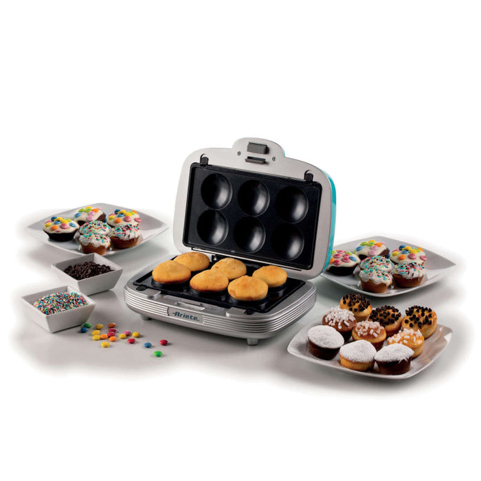 Piastra Elettrica Multifunzione - 700W - 3 Piastre Intercambiabili - Azzurro