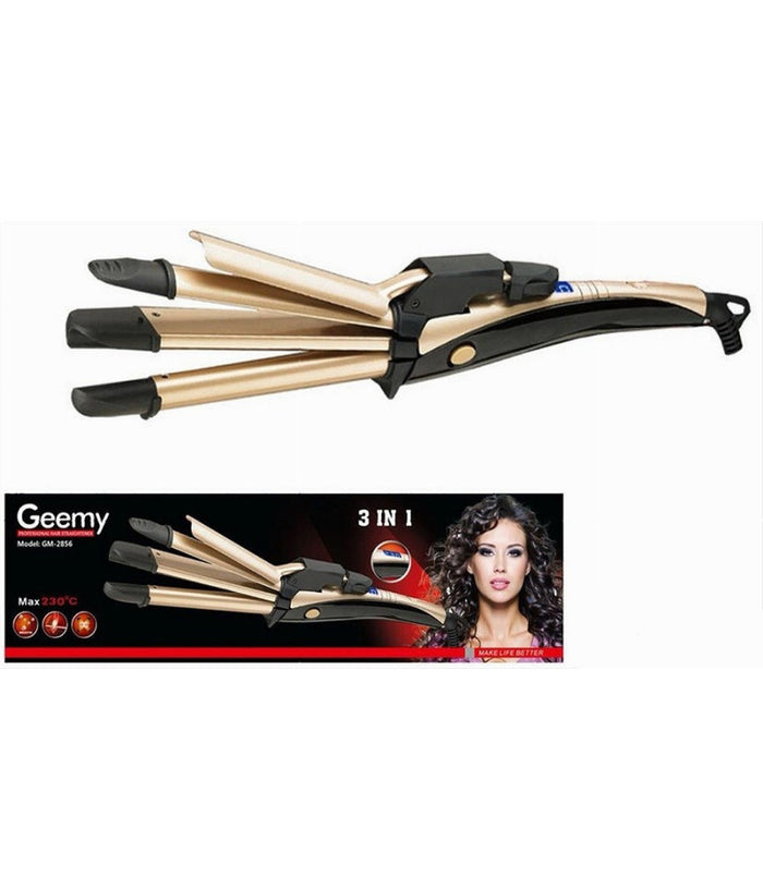 Piastra Ferro Arricciacapelli Professionale 3in1 Per Capelli Lisci Mossi Gm-2856         