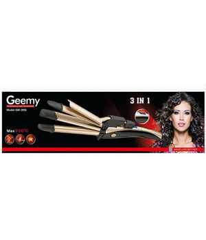 Piastra Ferro Arricciacapelli Professionale 3in1 Per Capelli Lisci Mossi Gm-2856         