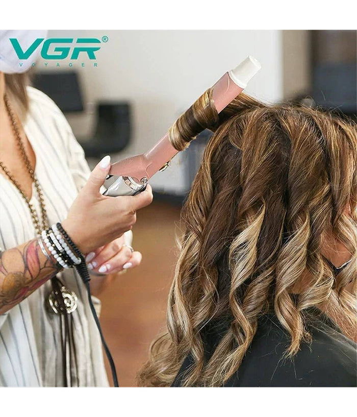 Piastra Ferro Arricciacapelli Professionale Con Display Led Max 230°c à¸25mm V-578         