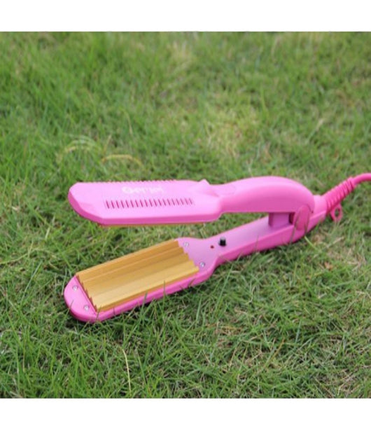 Piastra Frisee Per Capelli Ceramica Tourmaline Technology Mossi Ondulati         