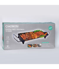 Piastra Griglia Elettrica Potenza 1400w Cucina Con 2 Piastre Di Cottura Tx-9995         