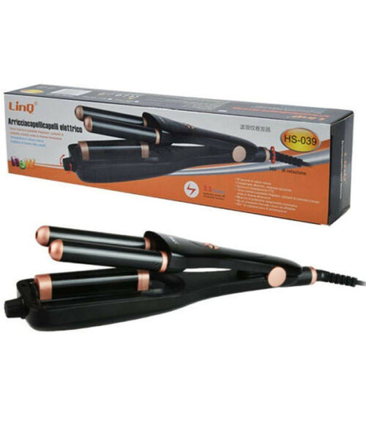 Piastra In Ceramica Onde Per Capelli Ondulati Ferro Arricciacapelli Linq Hs-039         