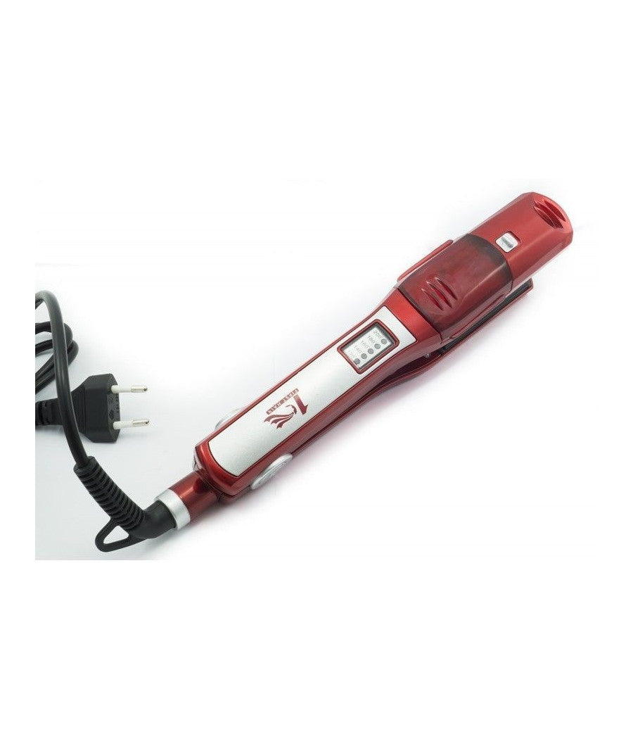 Piastra In Ceramica Per Stiratura Capelli A Vapore Ioni 200°c Lisci Parrucchiere         