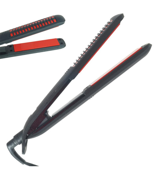 Piastra Lisciante In Ceramica Per Capelli Lisci Crespi Bagnati 45w Sk-2007 Prof         