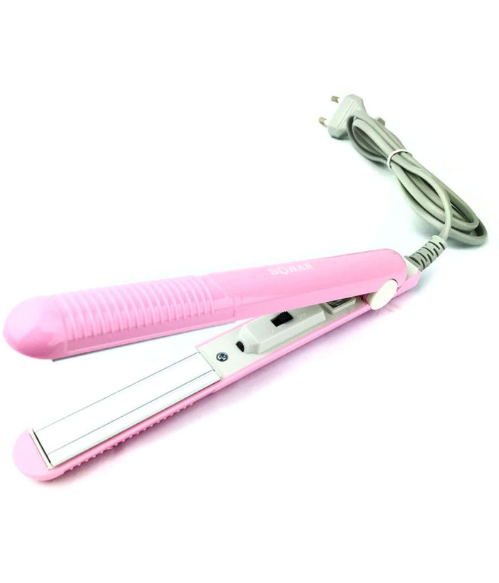 Piastra Lisciante Per Capelli Lisci Sn010 Da Viaggio Rivestimento Ceramica 160°         