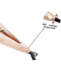 Piastra Per Acconciatura Capelli 2in1 Ricci E Lisci Twistline Hair Curling Iron         