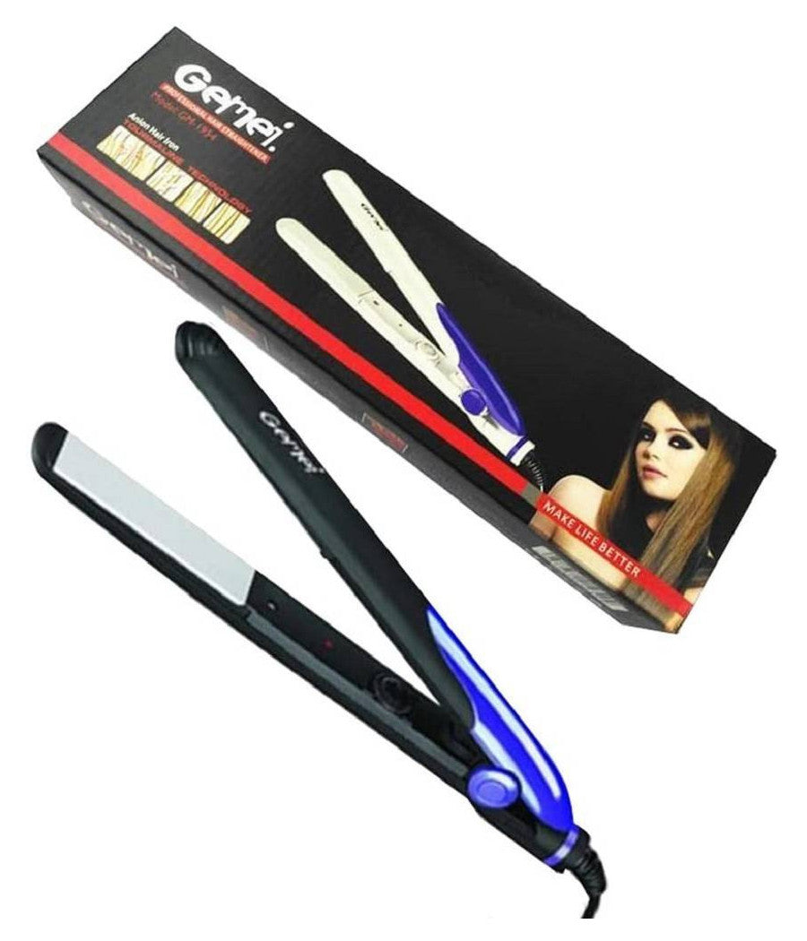 Piastra Per Capelli Elettrica Con Rivestimento In Ceramica 30w 220°c Gm-1954         