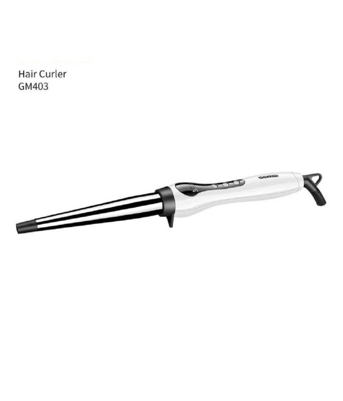 Piastra Per Capelli Ferro Conico Arricciacapelli In Titanio Ricci Mossi Gm-403         