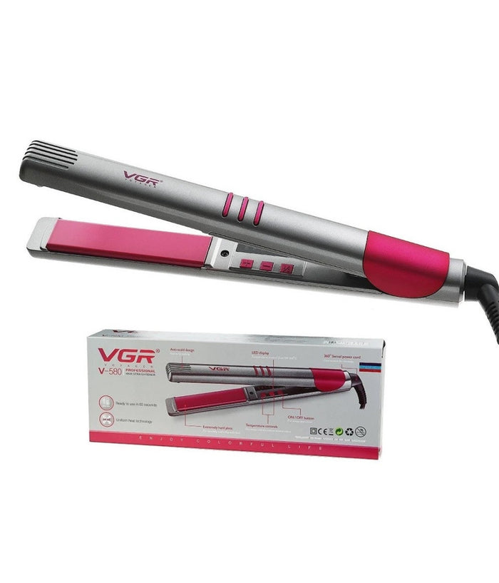 Piastra Per Capelli Lisci Tormalina In Ceramica Con Regolazione Temperatura V580         