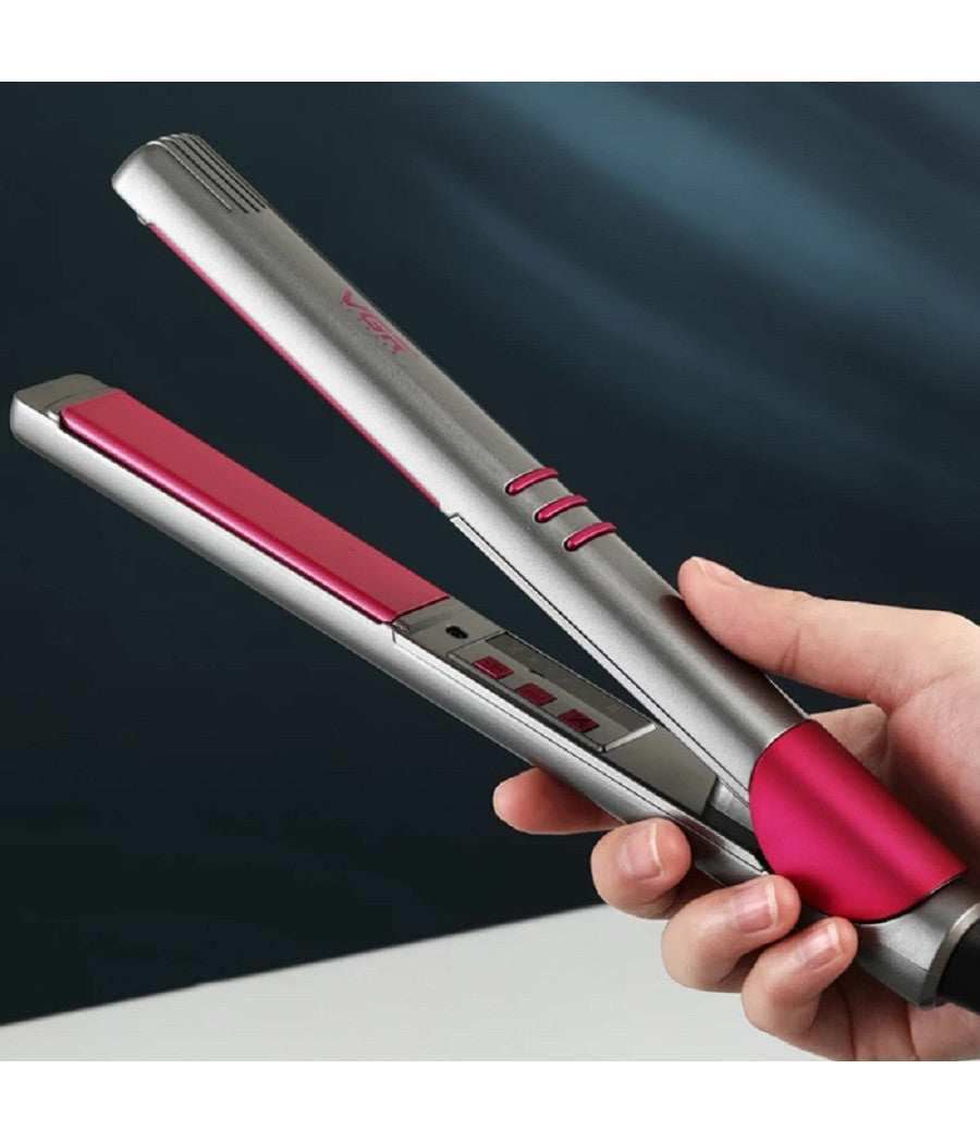 Piastra Per Capelli Lisci Tormalina In Ceramica Con Regolazione Temperatura V580         