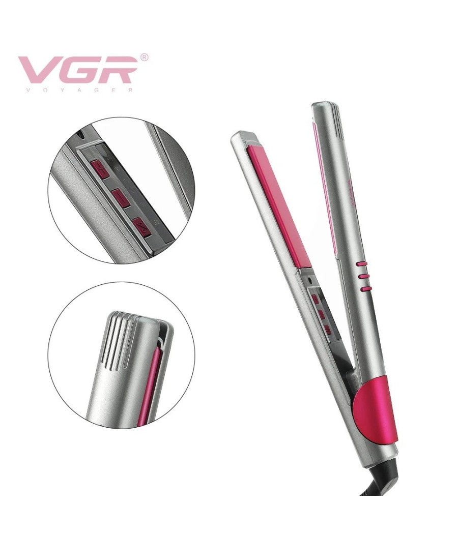 Piastra Per Capelli Lisci Tormalina In Ceramica Con Regolazione Temperatura V580         