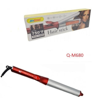 Piastra Per Capelli Professionale 2in1 Arriccia Liscia 25 W In Ceramica Q-m680         