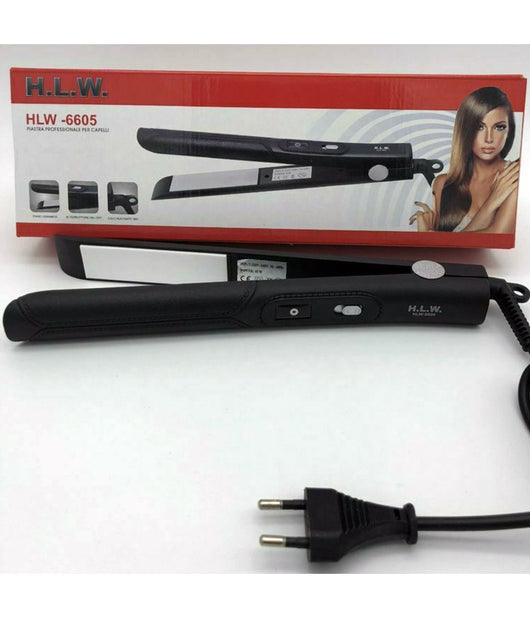Piastra Per Capelli Professionale Hlw-6605 Ceramica Acconciatura Lisci         