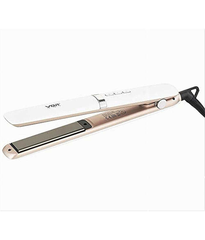 Piastra Per Capelli Professionale Sottile Da 23 Mm In Ceramica Display Led V-522         