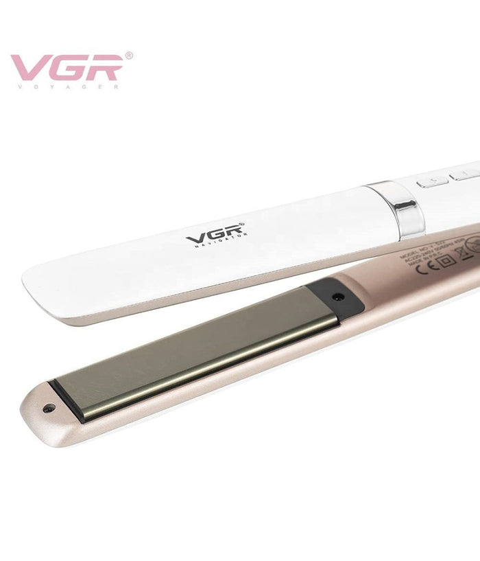 Piastra Per Capelli Professionale Sottile Da 23 Mm In Ceramica Display Led V-522         