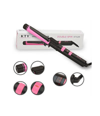 Piastra Per Capelli Rotante In Ceramica Professionale 35w Liscio Ricci 2 In 1         