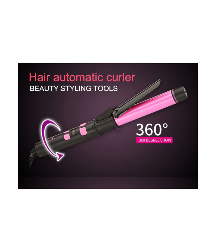 Piastra Per Capelli Rotante In Ceramica Professionale 35w Liscio Ricci 2 In 1         