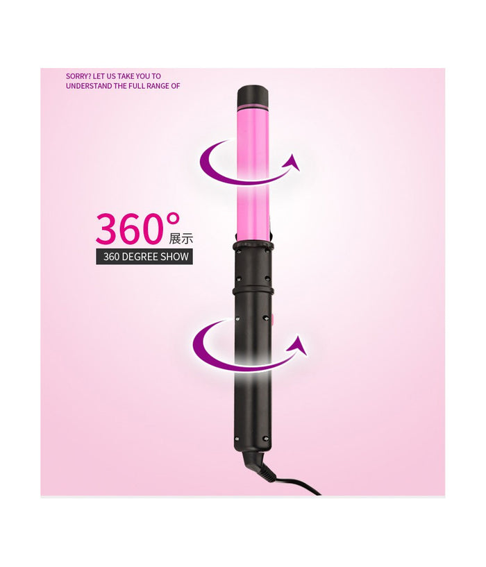 Piastra Per Capelli Rotante In Ceramica Professionale 35w Liscio Ricci 2 In 1         