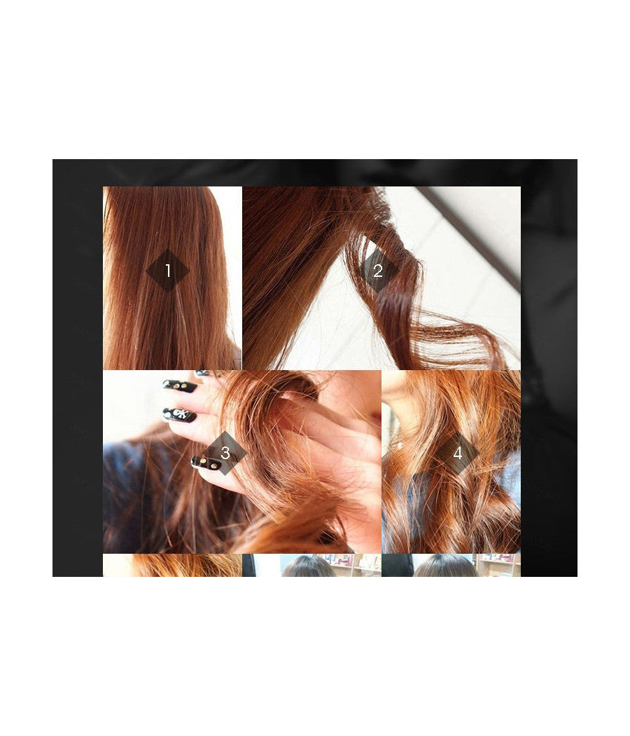 Piastra Per Capelli Rotante In Ceramica Professionale 35w Liscio Ricci 2 In 1         